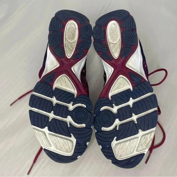 Ryka RZX Women's Vivid Sneakers 10W Raspberry Blue Lace Up Mesh - Picture 8 of 10